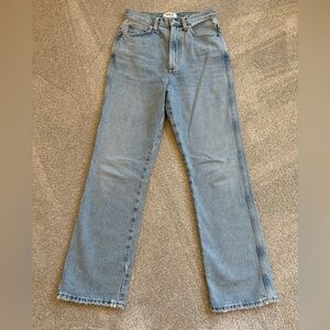 Agolde 90’s Pinch Waist High Waist straight leg jeans